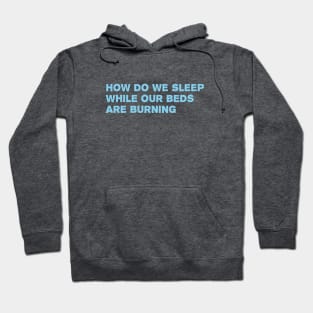 Beds are Burning, blue Hoodie